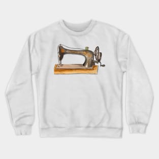 Old time sewing machine Crewneck Sweatshirt